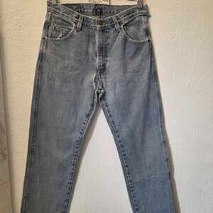 Wrangler Light Blue Straight JeansVintage Wrangler Authentic Jeans